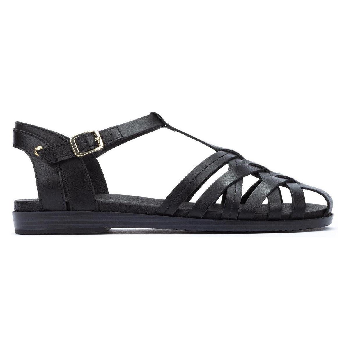 Pikolinos, Damen, Sandalen, Formentera, Schwarz, (37)