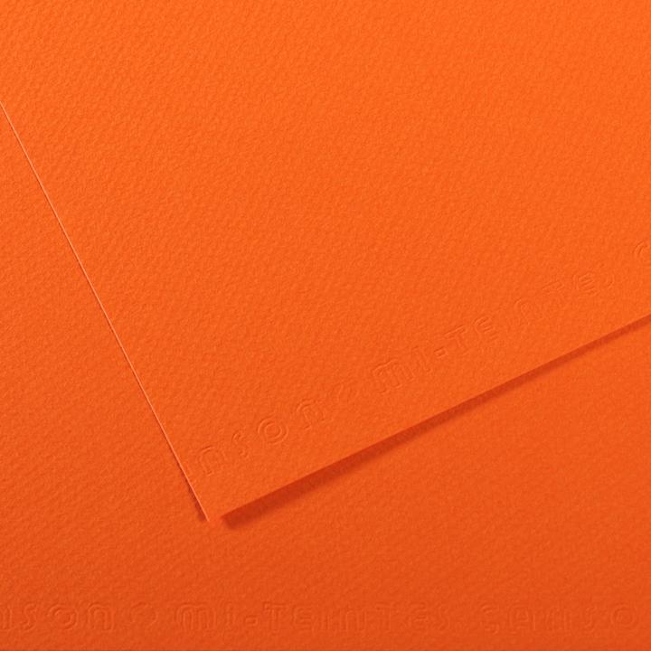 Produktbild Canson Zeichenpapier Mi-Teintes, rotorange (160 g/m², 1 x)