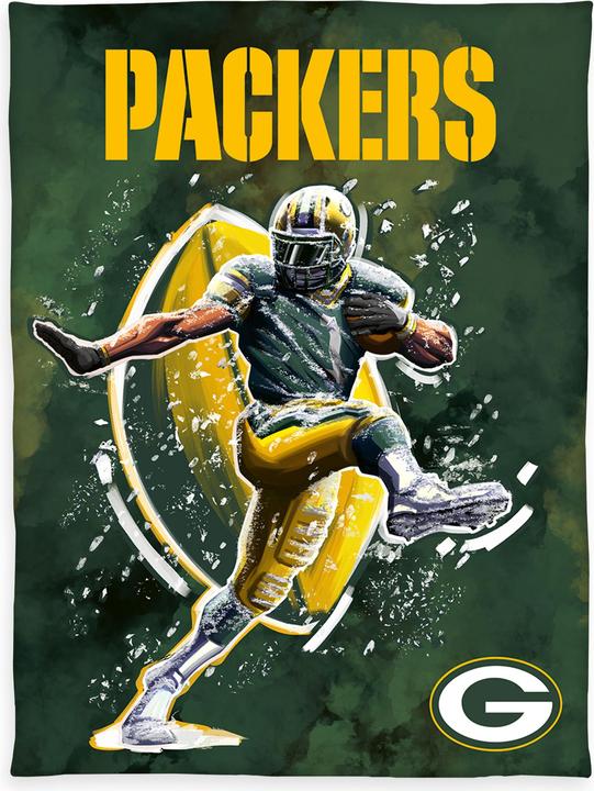 Image du produit NFL Couverture Packers Wellsoft (200 x 150 cm)