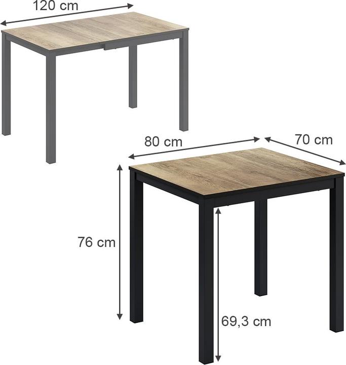 Produktbild Vicco Granny (120 x 70 x 76 cm)