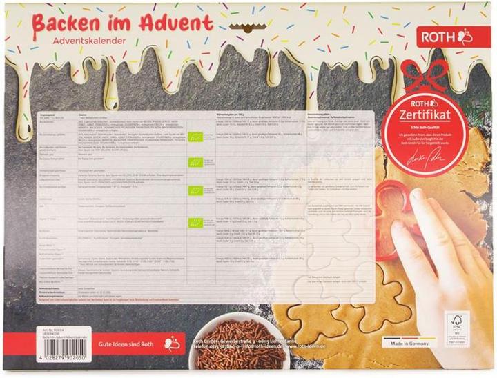 Produktbild Roth Backen im Advent-Adventskalender