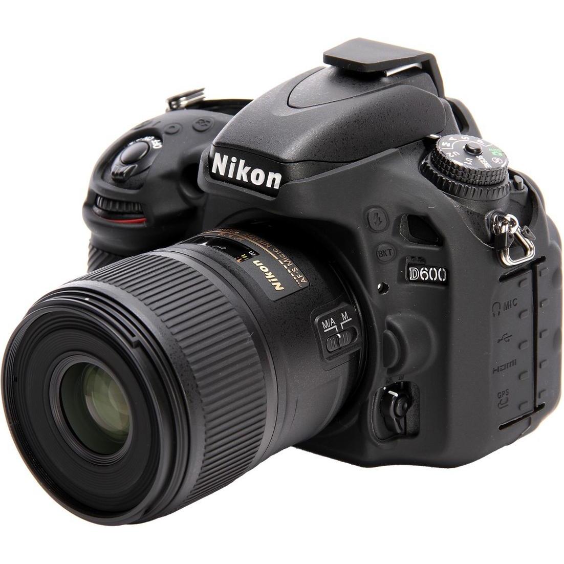 Thumbnail - easyCover Gehäuseschutz zu Nikon D600 (Hülle, D600), Kameraschutz, Schwarz