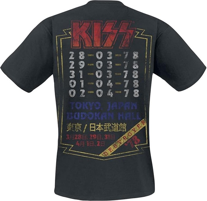 Immagine prodotto KISS Destroyer Tour 78 Maglietta Adulto Unisex (XXL)