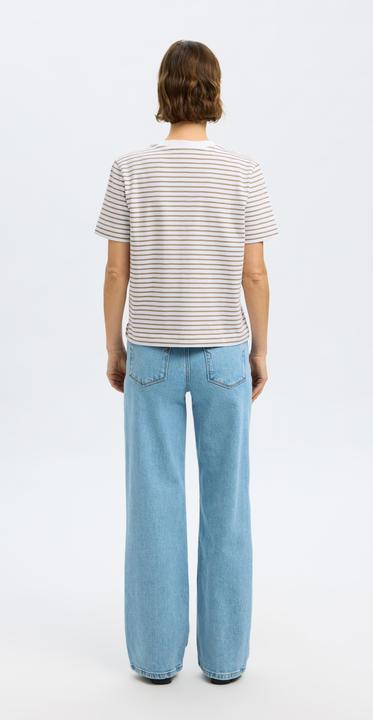 Produktbild Selected Slfessential Ss Striped Boxy Tee Noos (XL)