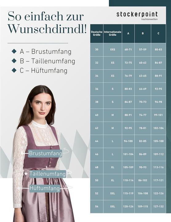 Image du produit Heimatgwand Dirndl Lucy, bes, 40 (40)