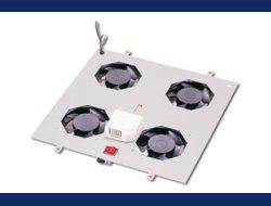 Actual product image Digitus DN-19 FAN-4-N roof fan unit for the Unique network cabinet series