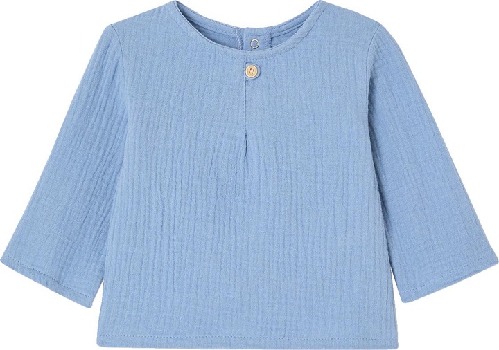 Produktbild Vertbaudet Bio-Kollektion: Baby Hemdbluse aus Musselin (74)