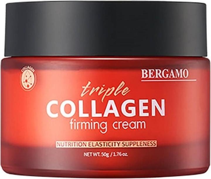 Bergamo BERGAMO Triple Collagen Firming Cream ujędrniający krem do twarzy 50g (24h Creme)