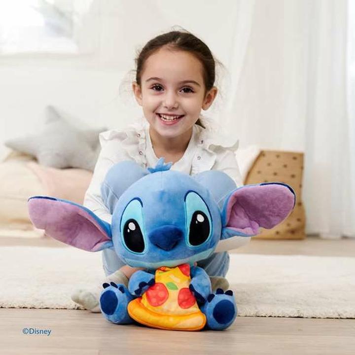 Image du produit Simba Disney Stitch avec pizza, 25cm (25 cm)