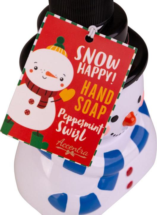 Immagine prodotto Accentra Distributore di sapone con sapone per le mani SNOWMAN (Sapone liquido, 350 ml)