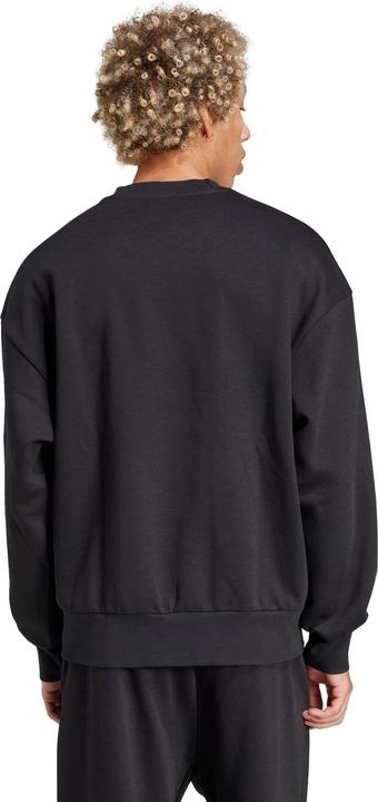 Produktbild Adidas Herren-Sweatshirt Essentials Loose Fit mit Bar-Logo, Schwarz (M)