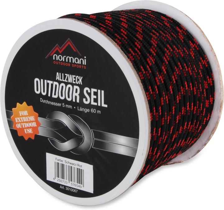 Normani Allzweck-Outdoor-Seil 5 mm x 60 m Chetwynd (60 m)