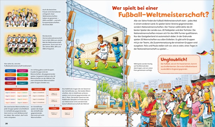 Immagine prodotto Bookii WAS IST WAS Junior Auf geht's zum Fussball! (Tedesco, Cristina Marrone, Martin Lickleder, Claudia Kaiser, Dott. Andrea Beständig, Dirk Hennig, 2018)