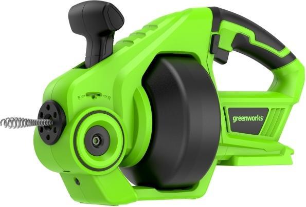 Actual product image Greenworks G24DA Afløbsrenser 24V - uden batteri og lader - Without battery and charger