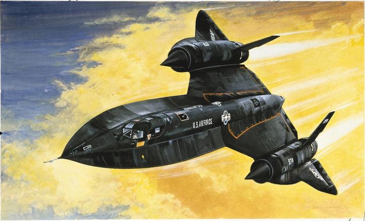 Italeri SR - 71 OISEAU NOIR
