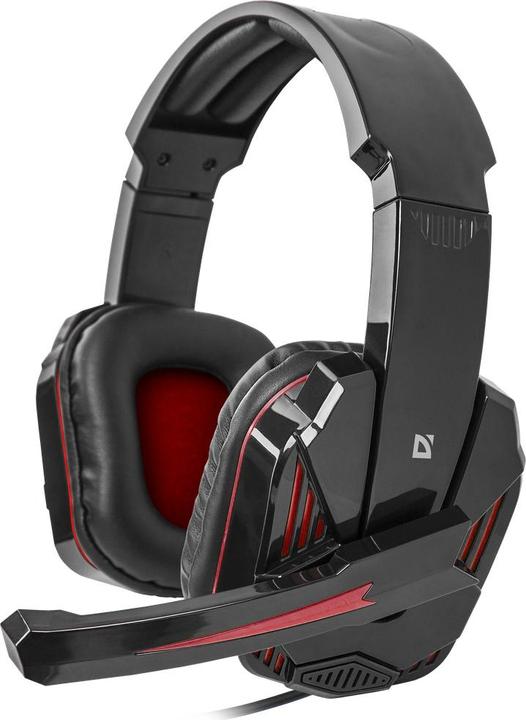 Actual product image Defender Warhead G-260 Headset Head-band connector Black, Red (Cable)