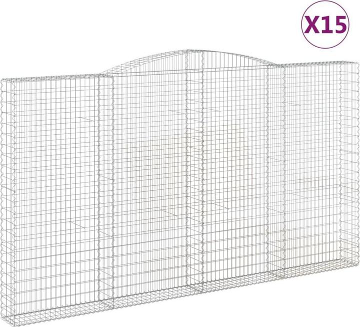 Produktbild vidaXL Gabionenkorb