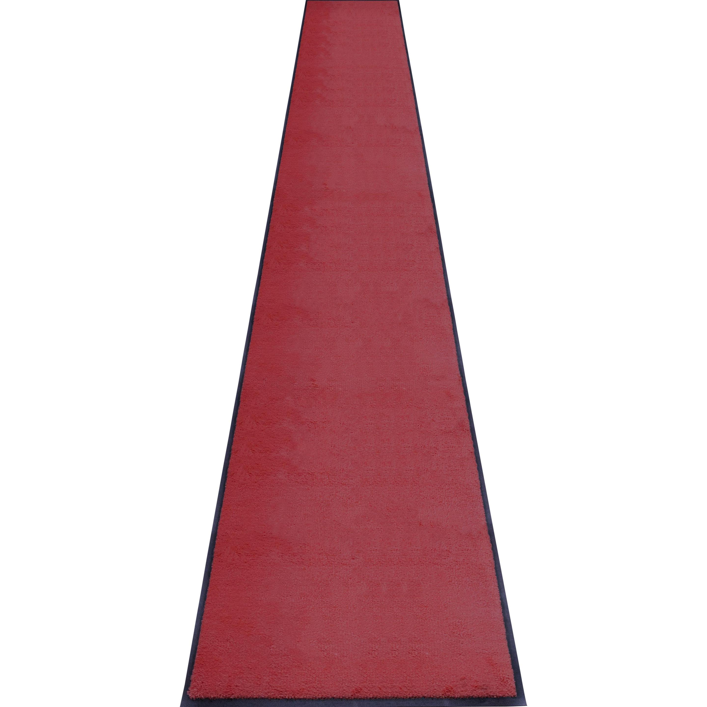 Miltex, Fussmatte, Fussmatte Eazycare Style braunrot 85,0 x 300,0 cm (85 x 300 cm)