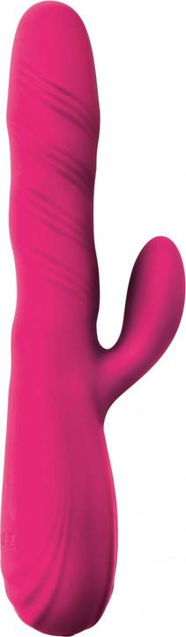 Immagine prodotto Langloys Rotatorvibrator Mit Klittoris-Stimulator Nyx Fuchsia