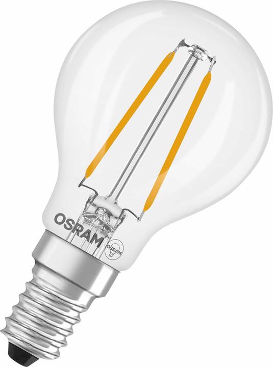 Osram LED-Lampe Retrofit, 1 W, E14, 2700 K, EEK: D, 136 lm, IP20, warmweiss (E14, 136 lm, 6x)