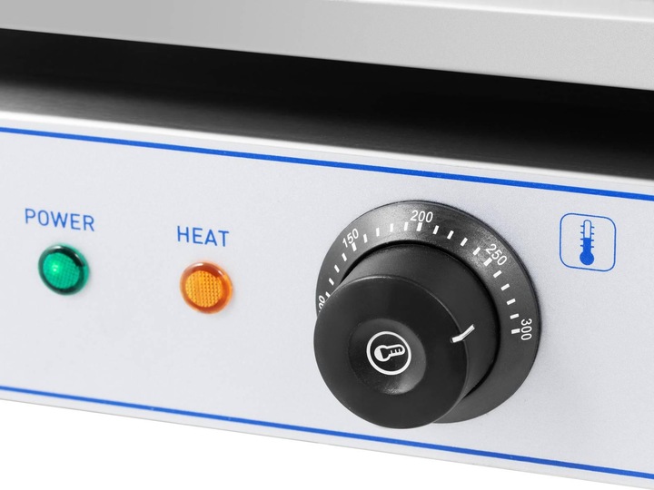 Actual product image Royal Catering Electric Griddle - 550 x 400 mm - - Flat - 3,000 W (0.00 kW)