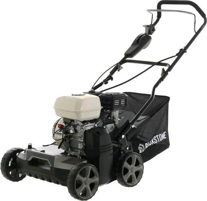 Actual product image Blackstone AR400 scarifier with fixed blade rollerHonda GP 200 engine
