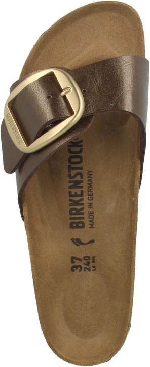 Actual product image Birkenstock Madrid Big Buckle Birko-Flor narrow (35)