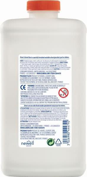 Immagine prodotto Elmer's Colla per la scuola (1057 g, 946 ml)