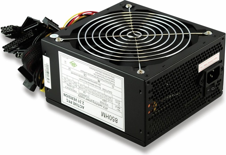 Produktbild Rhombutech Gaming Power Netzteil Active PFC 850 Watt (850 W)