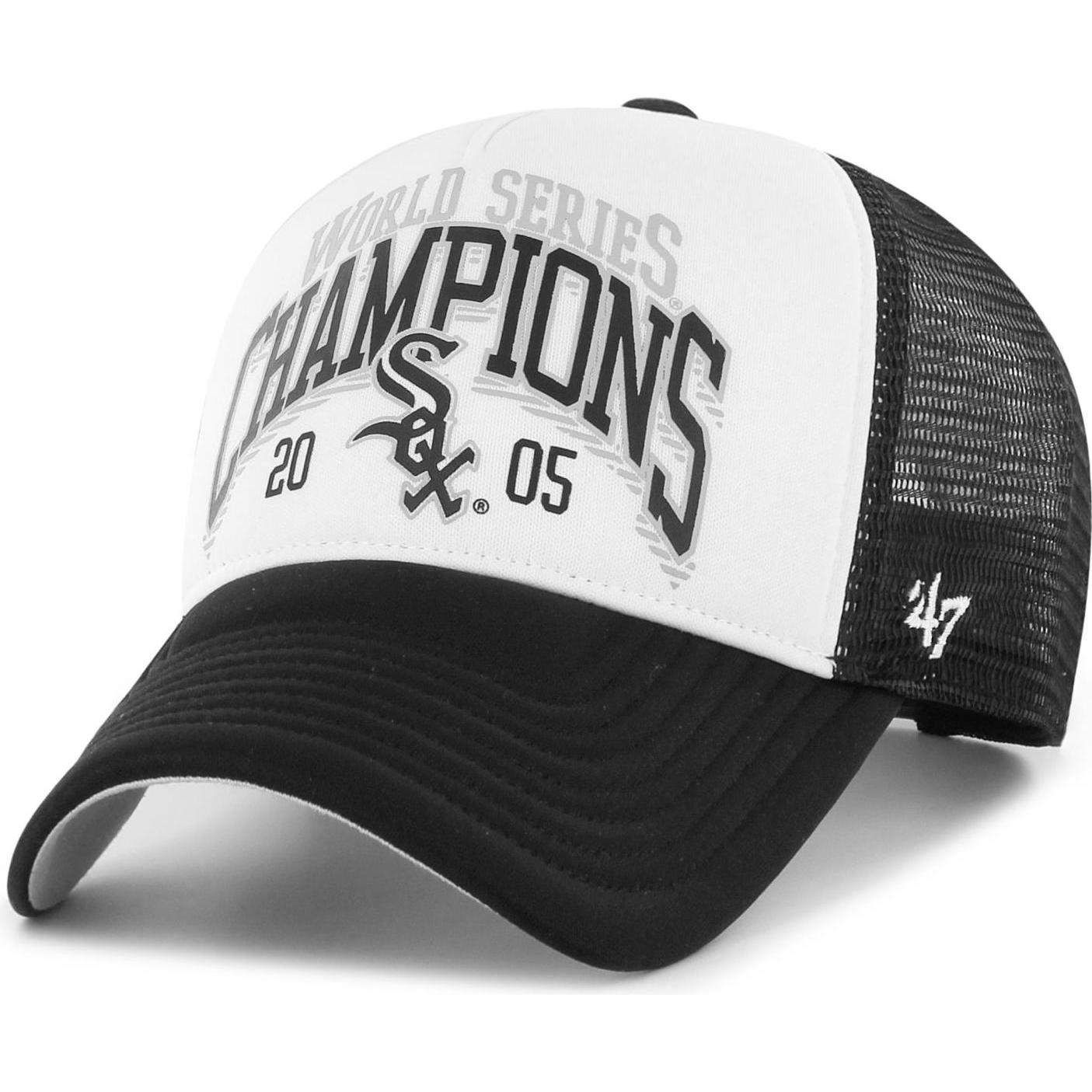 47 Brand, Herren, Cap, Mesh Trucker Cap - Foam Champ Chicago White Sox, Weiss