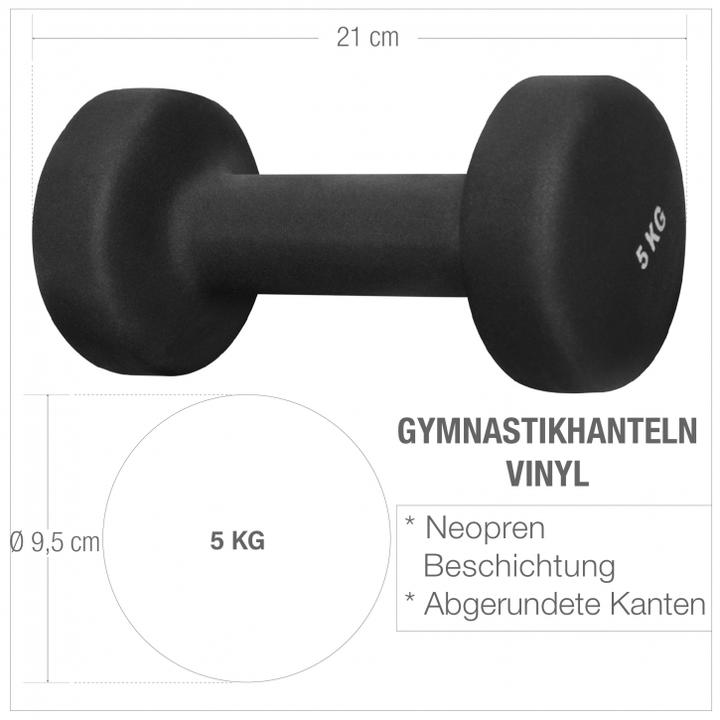 Immagine prodotto Gorilla Sports Gymnastikhanteln (2 x 5 kg)