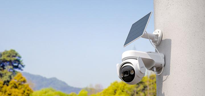 Actual product image Imou Cell PT 4G Kit 3MP Batteriebetriebene IP Kamera mit Solarpanel und SIM (2304 x 1296 Pixels)