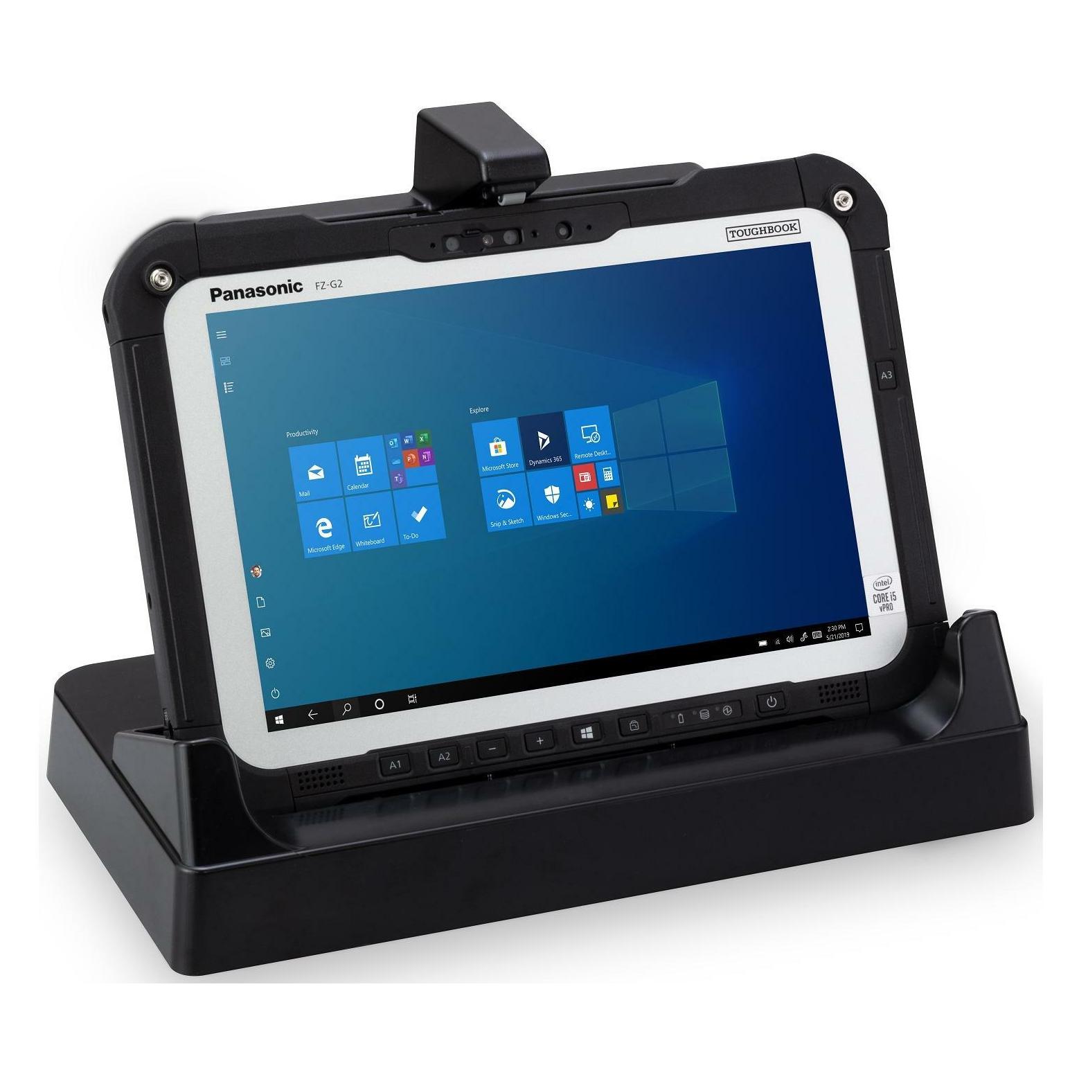 Panasonic Dockingstation FZ-VEBG21U für Toughbook FZ-G2 (USB-C, 7 Ports), Dockingstation + USB Hub, 