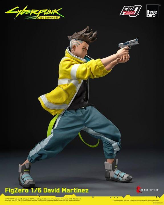 Produktbild ThreeZero Cyberpunk: Edgerunners FigZero Actionfigur 1/6 David Martinez 28 cm