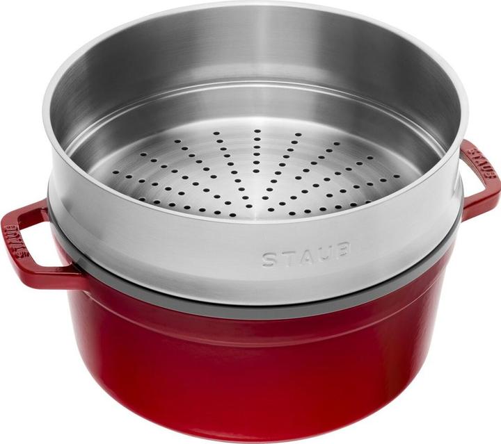 Actual product image Staub Cocotte (26 cm, Casserole + Stewpot, Cast iron)