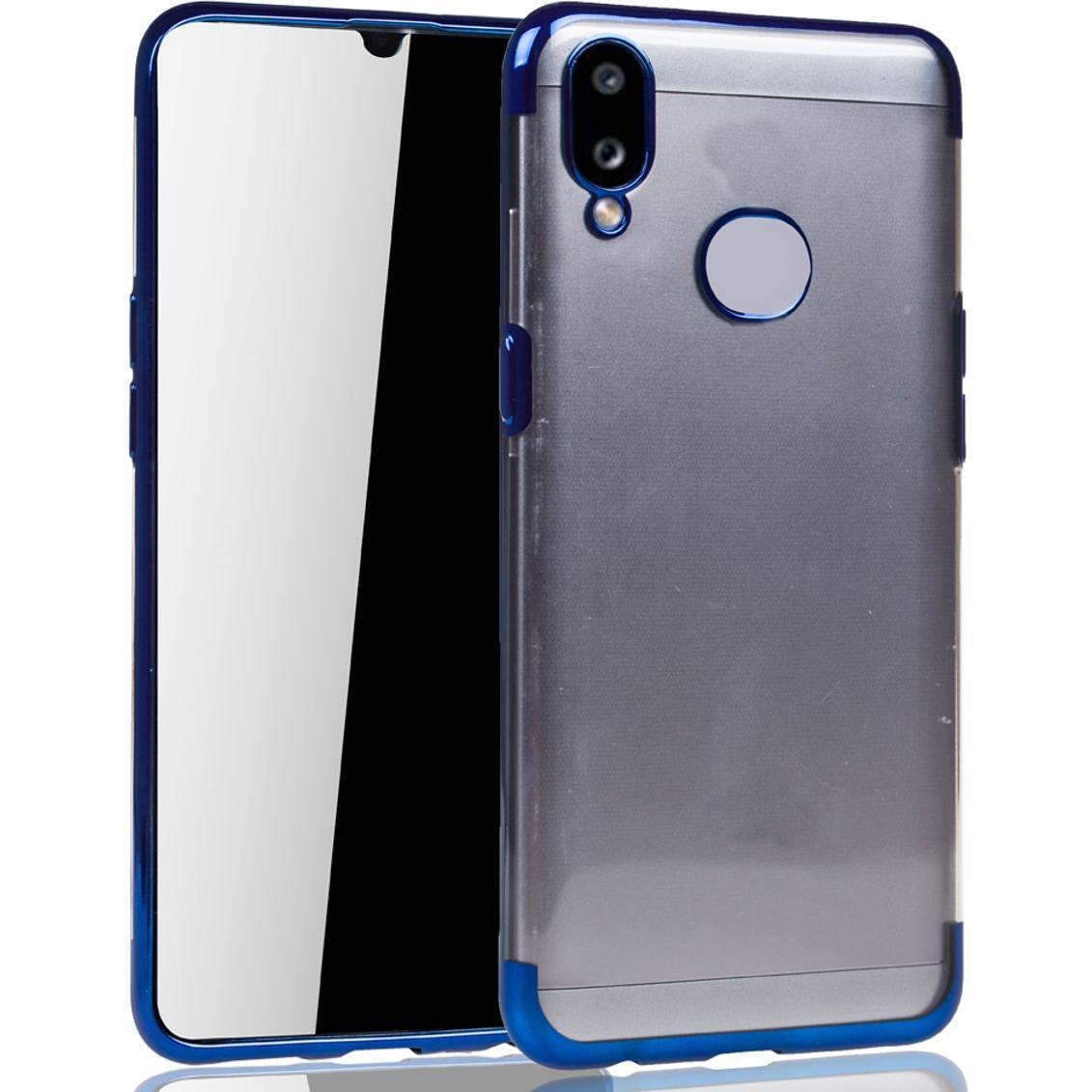 Thumbnail - König Design Handyhülle für Samsung Galaxy A10s Case Cover Schutz Tasche Schutzhülle Blau Neu (Samsung Galaxy A10s), Sma...