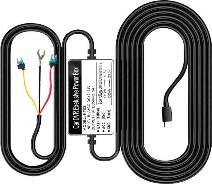 AZDome Hardwire kit HT03 USB-C (WLAN)