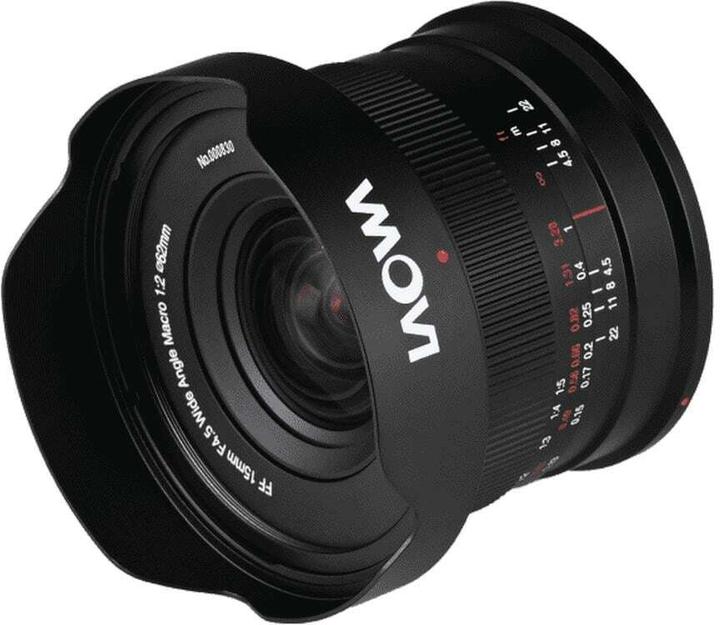 Produktbild Laowa 15mm f/4.5 0.5X Wide Angle Macro (L-Mount, Vollformat)