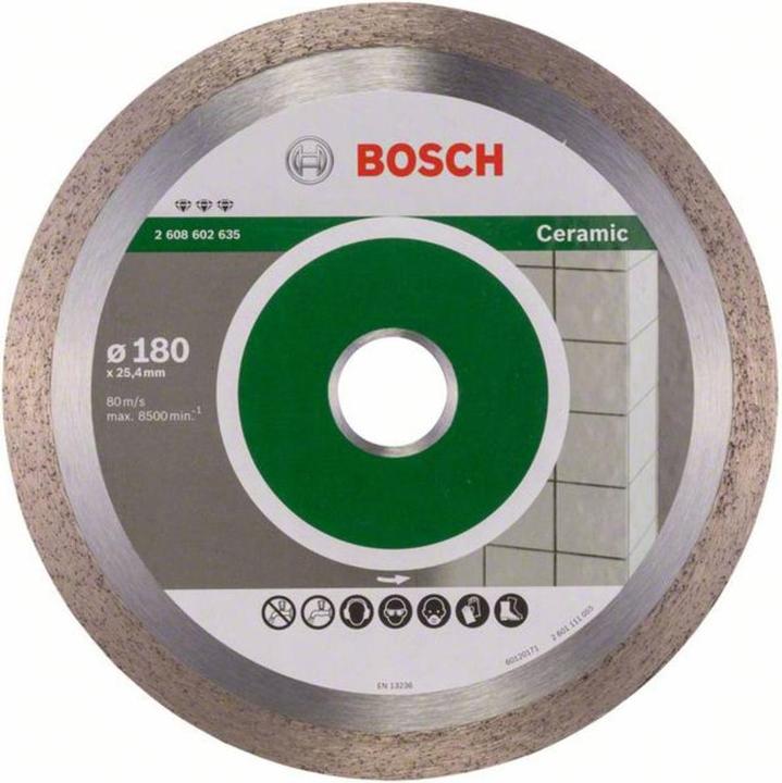 Produktbild Bosch Professional Zubehör PRO Ceramic Diamanttrennscheibe, 180 x 25,4 mm