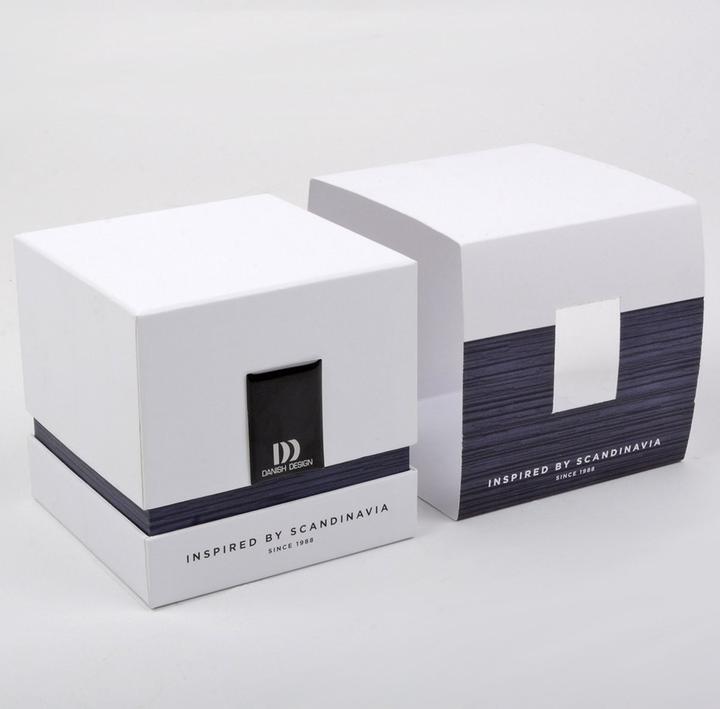 Produktbild Danish Design Dänisches Design Nostalgi 1988 Zwei-Ton-Schwarzer Bangle IV73Q1295 (Analoguhr, 30 mm)