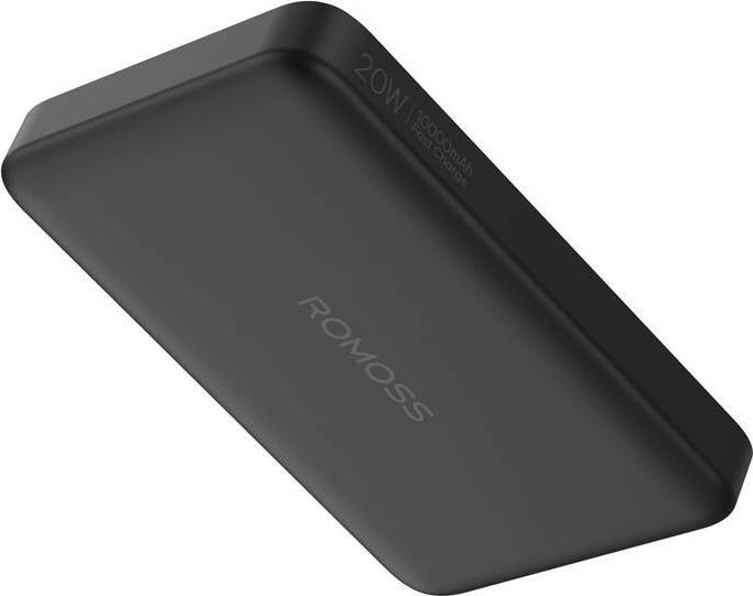 Actual product image Romoss Powerbank WSC10 10000mAh 20W (black) (10000 mAh, 20 W, 37 Wh)
