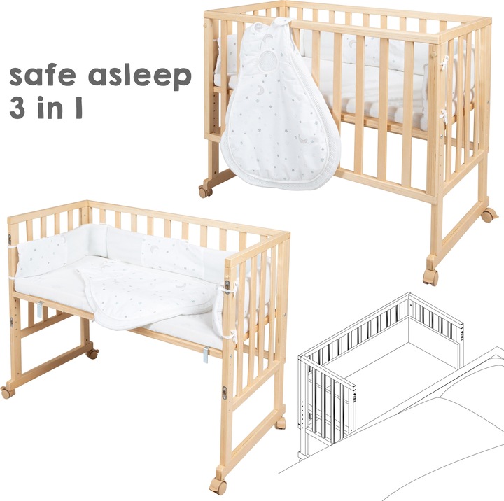 Image du produit Roba Dormir en toute sécurité 3 en 1