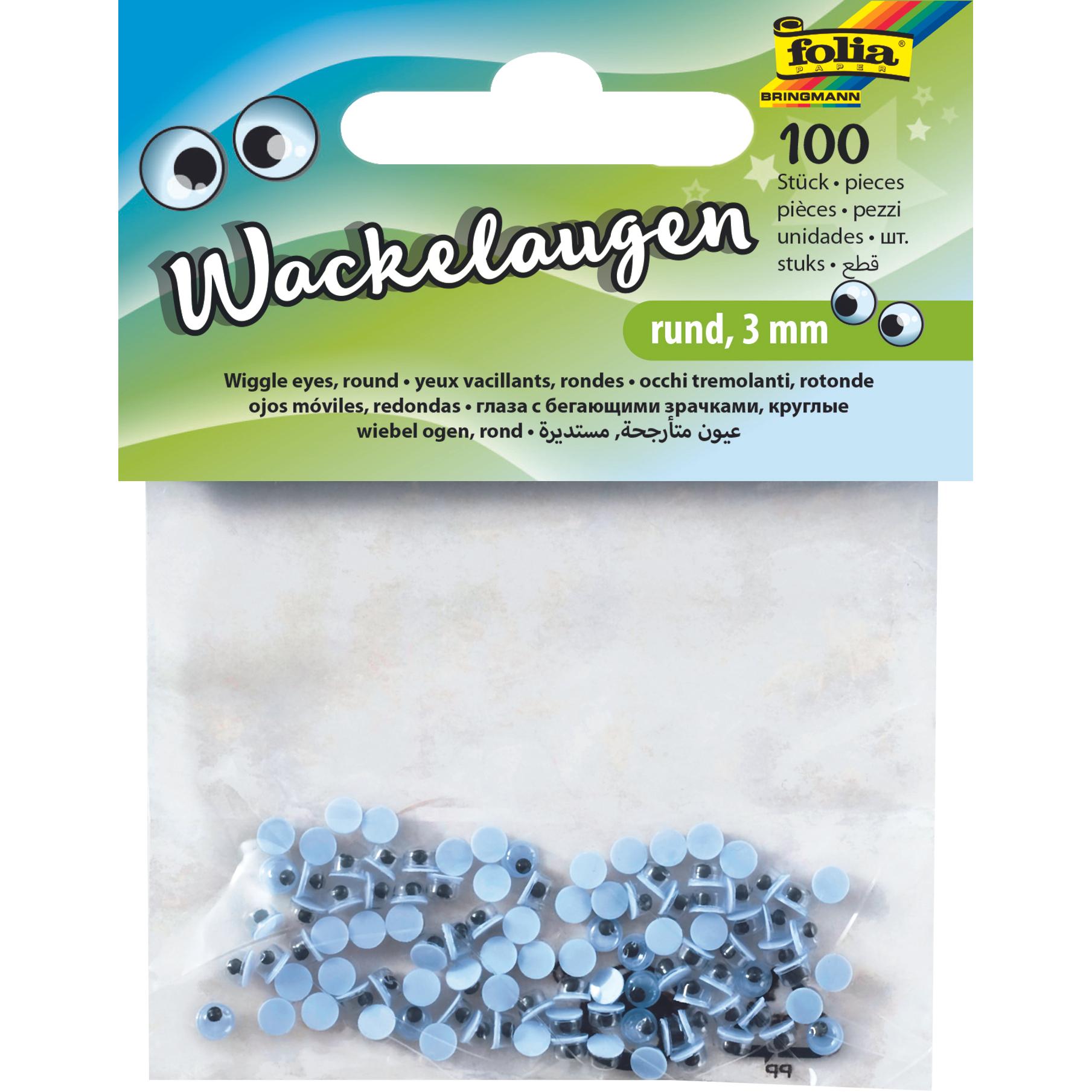 Magni Occhietti tondi 3mm 100pz (non autoadesivi)