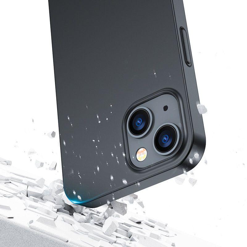 Thumbnail - Joyroom 360 Full Case front and back cover for iPhone 13 + tempered glass screen protector black (JR (Apple iPhone 13), ...