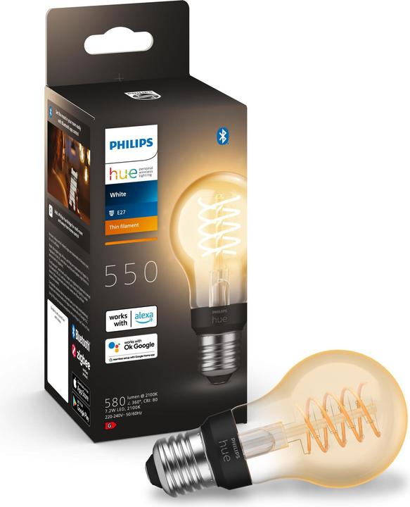 Productafbeelding Philips Hue Hue Wit BT (E27, 550 lm, 1x)
