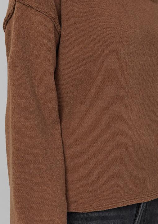 Produktbild s.Oliver Strickpullover Weicher Strickpullover mit Naht-Details (34)