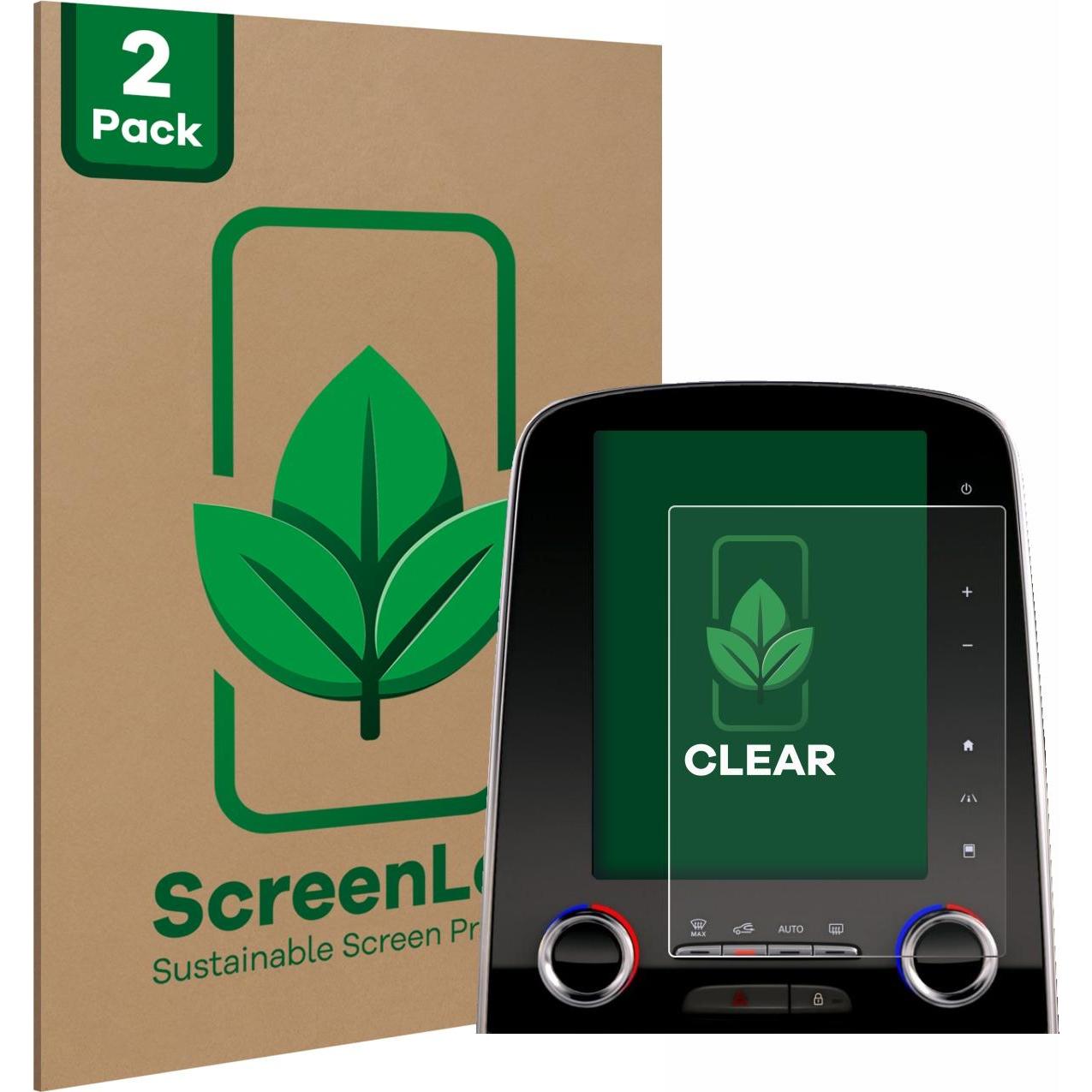 Thumbnail - ScreenLeaf, Fahrzeug Navigation Zubehör, Schutzfolie nachhaltiger Displayschutz Displayschutzfolie Folie Klar Transparen...