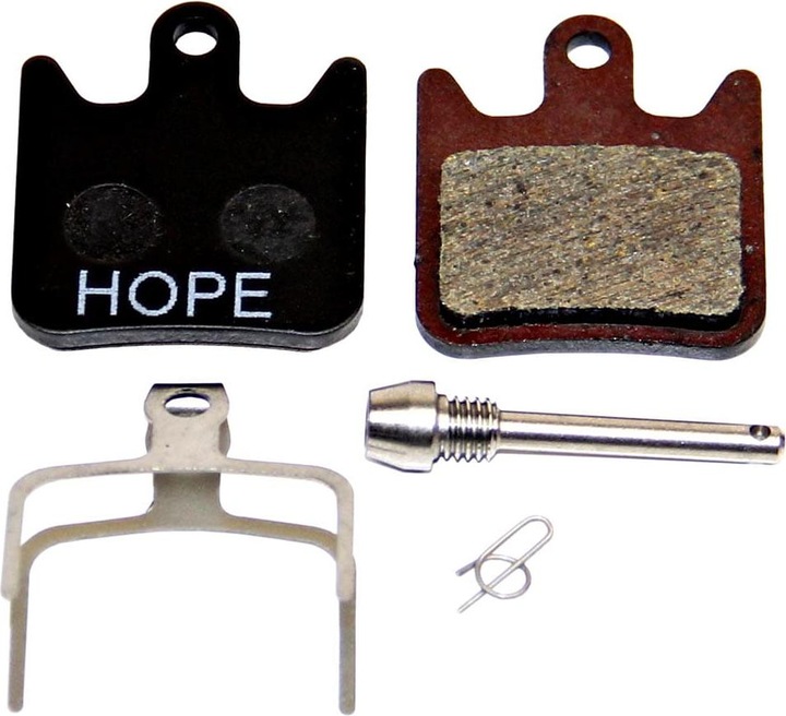 Actual product image Hope Brake pads X2 Standard for (Hope, Organic (Resin))