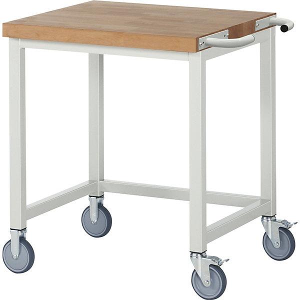 Actual product image eurokraft pro Workbench, mobile (75 cm, 70 cm)