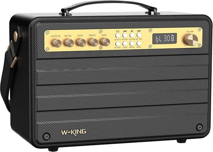 Productafbeelding W-king Draadloze Bluetooth Luidspreker K6S 100W (zwart) (8 h, Oplaadbare batterij)